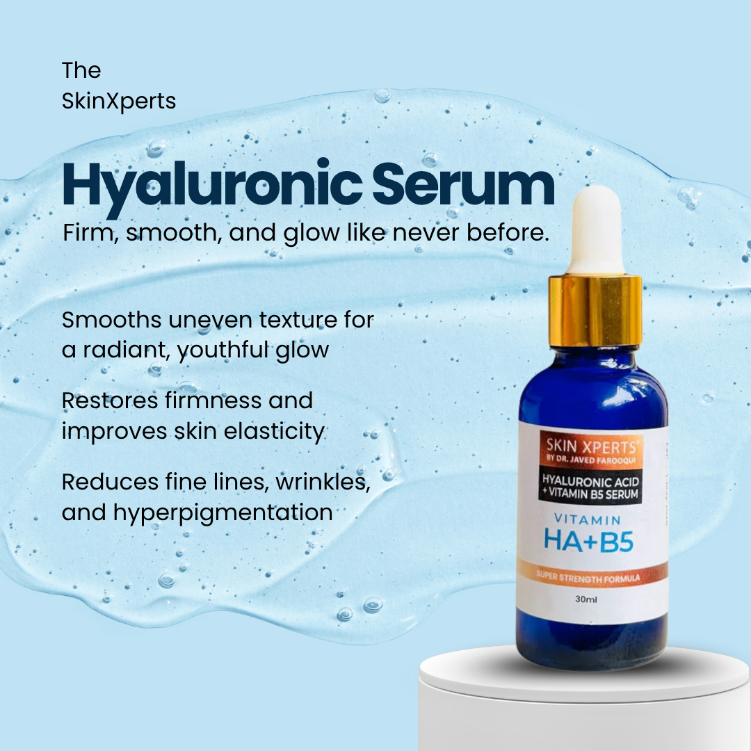 Plumping Hyaluronic Serum - 30ml with Aloe & Vitamin E
