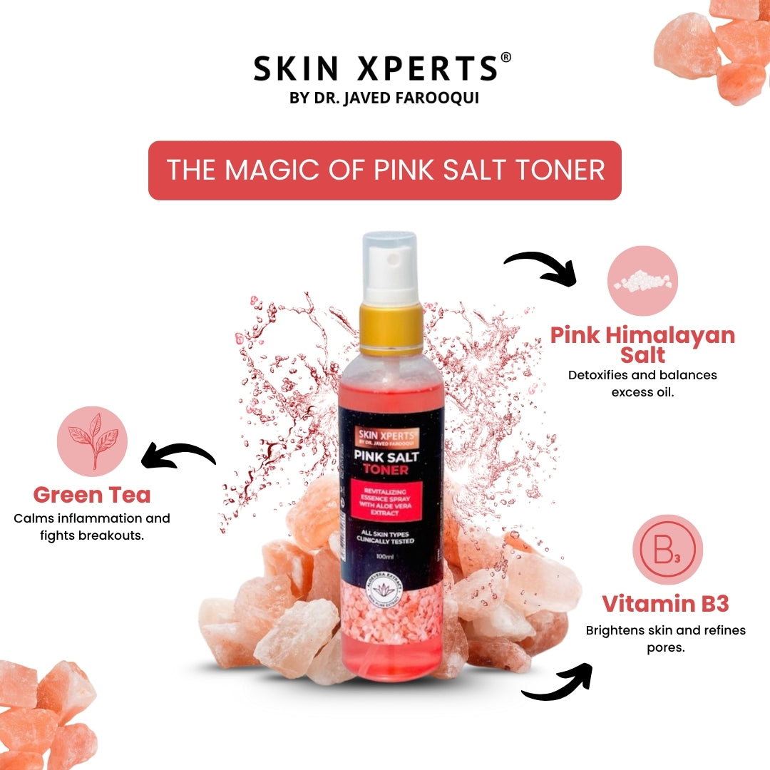 Himalayan Pink Salt Toner with Pomegranate & Rosewater