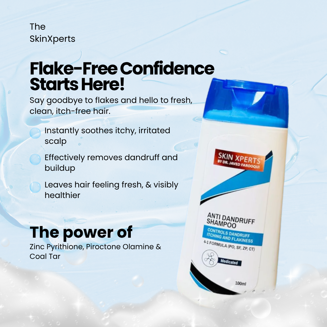 Tea Tree Dandruff Shampoo with Zinc & Green Tea