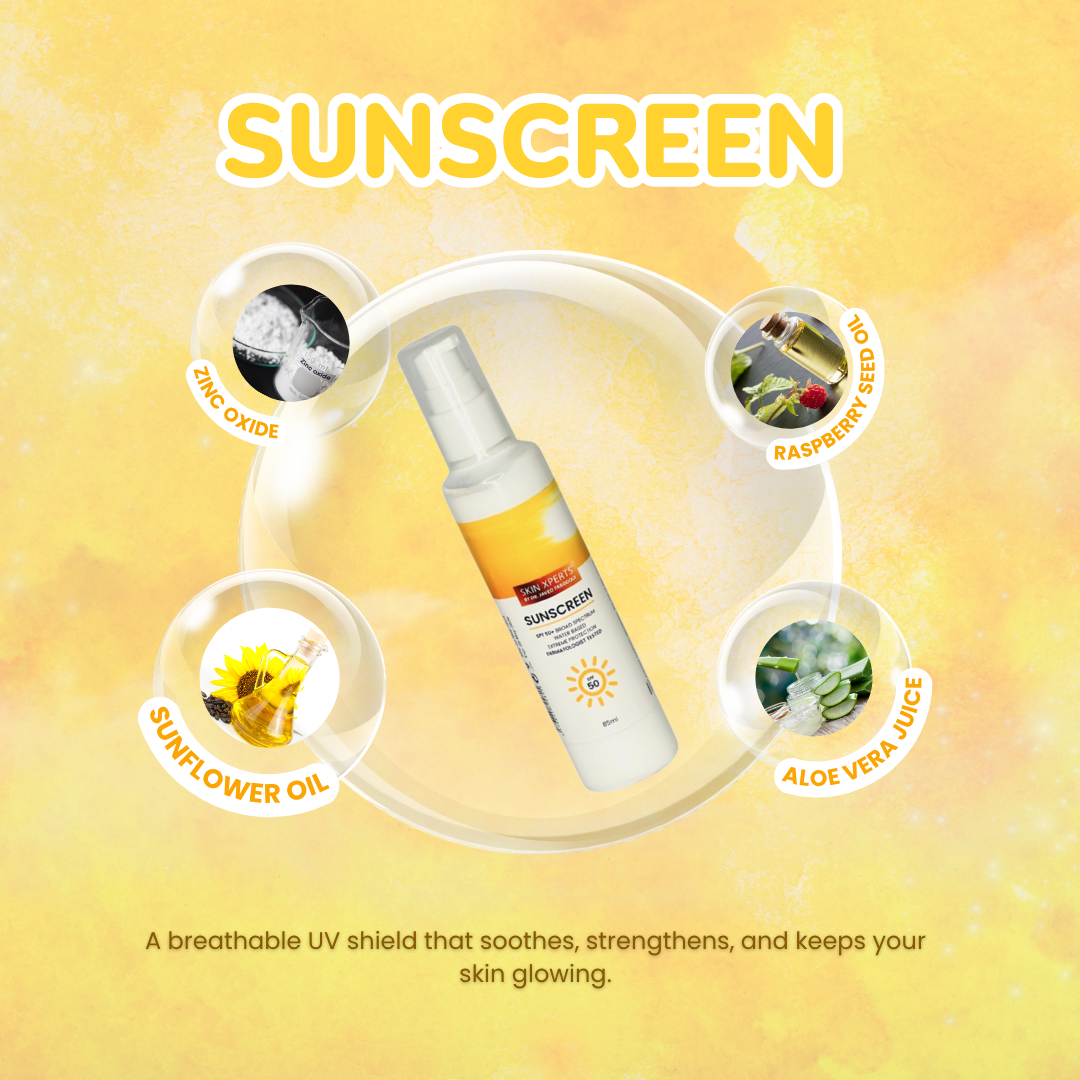 Pack of 2 - Broad-Spectrum Organic Sunscreen with Zinc Oxide & Raspberry Seed Oil