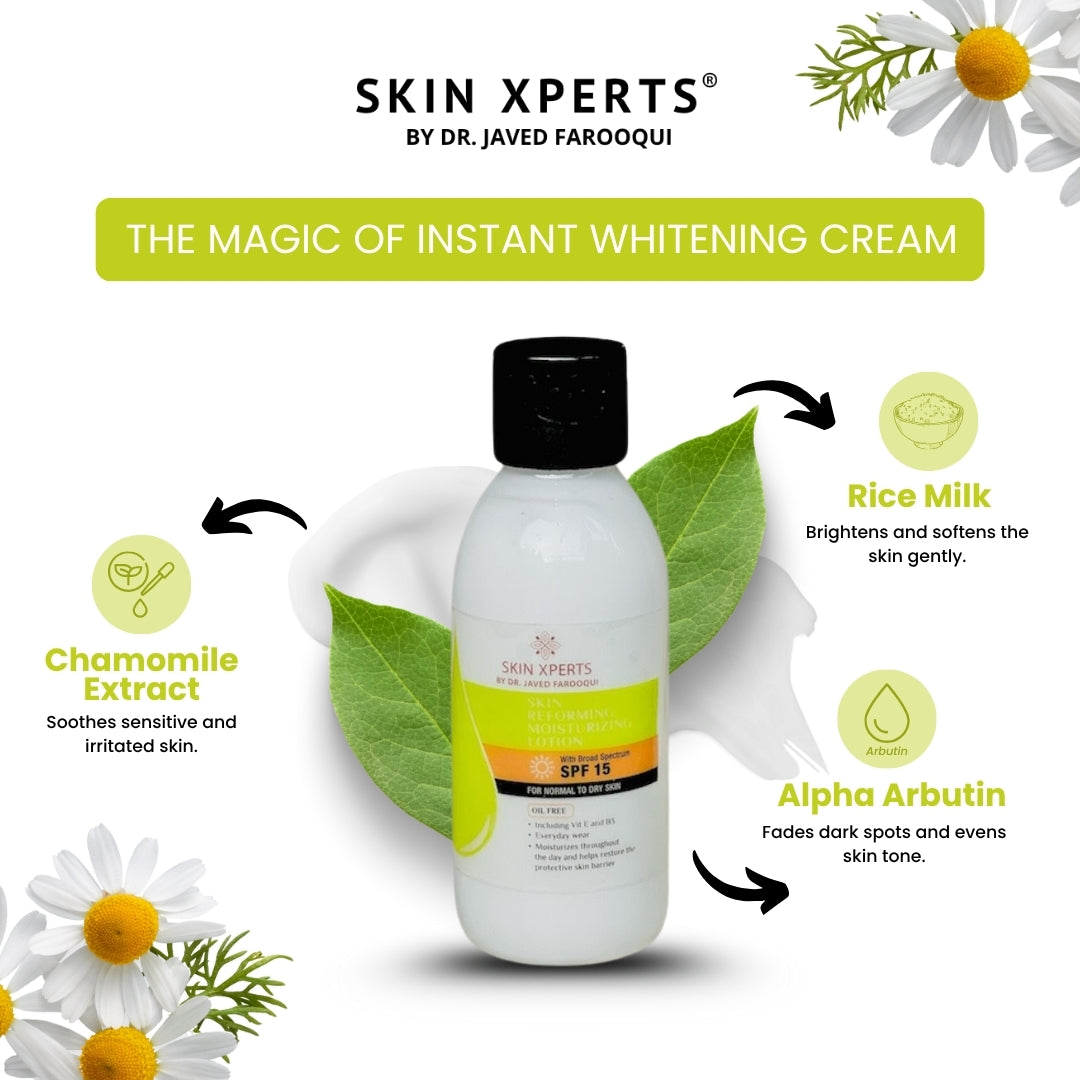 Skin Reforming Moisturizing Lotion with Rice Milk & Chamomile