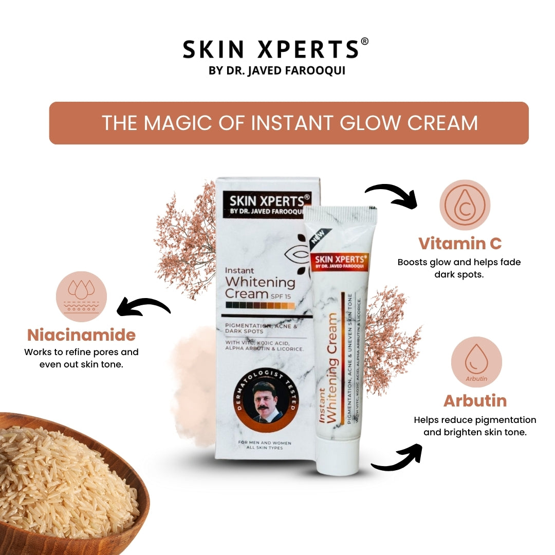 Magical Instant Glow Cream – With Rice Milk & SPF 15+