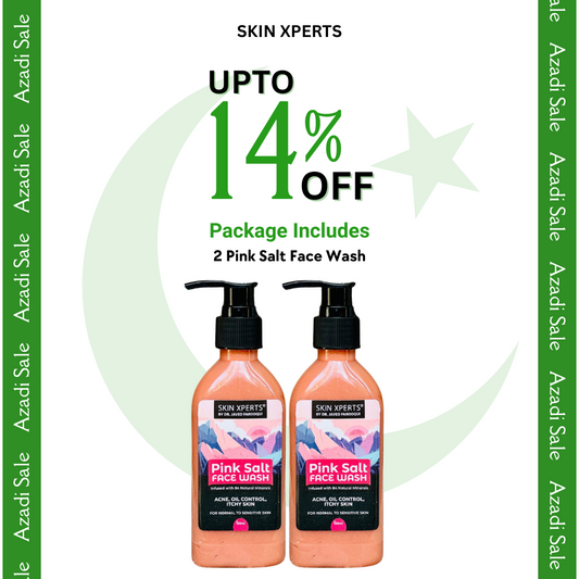 Azadi Sale - Pink Salt Facewash