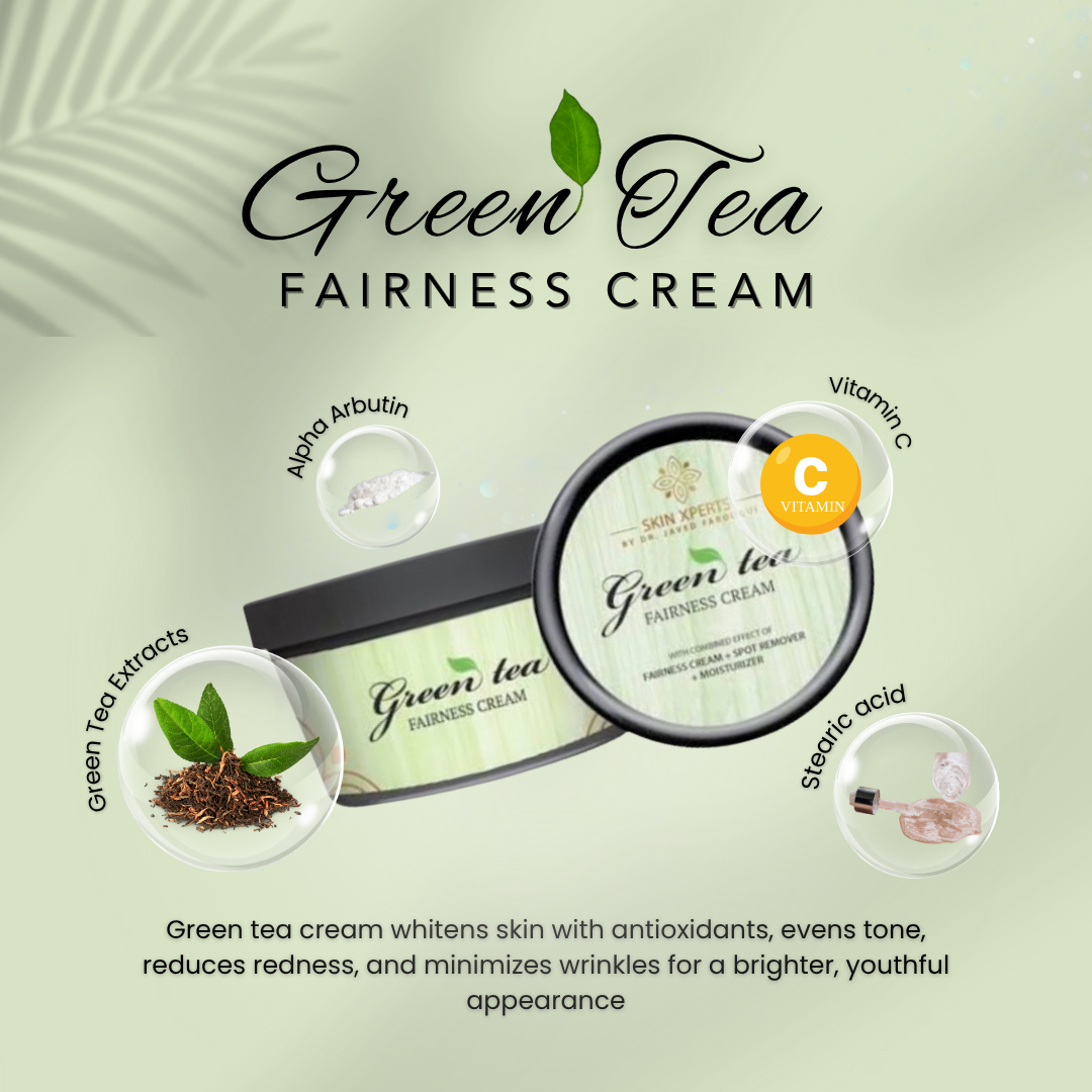 Green Tea Radiance Cream – With Alpha Arbutin & Vitamin C