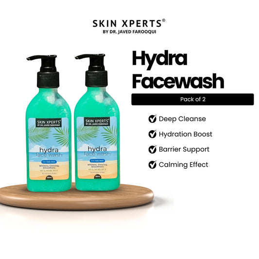 Pack of 2 - Hydrating Face Wash with Hyaluronic, Vitamin C & Niacinamide