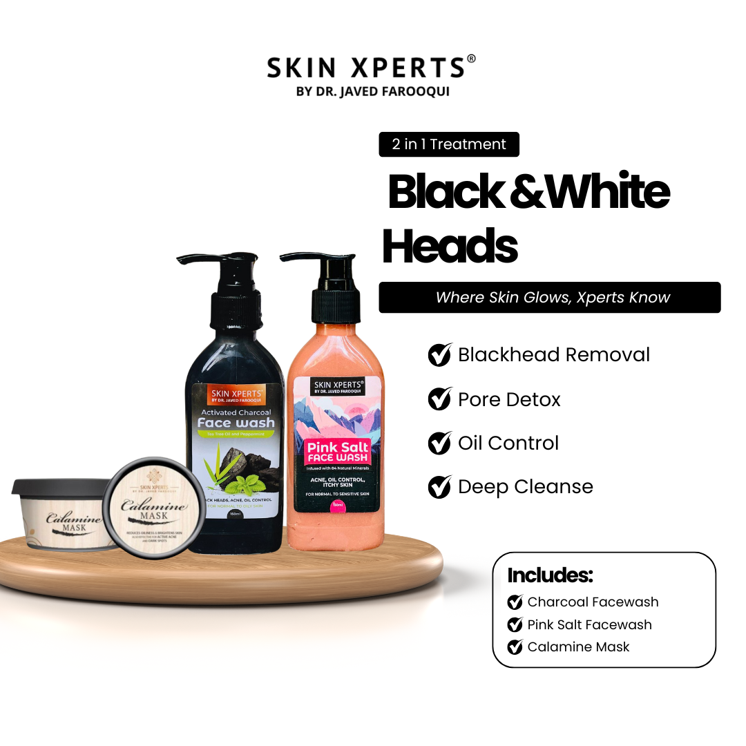 Black & White Heads Treatment