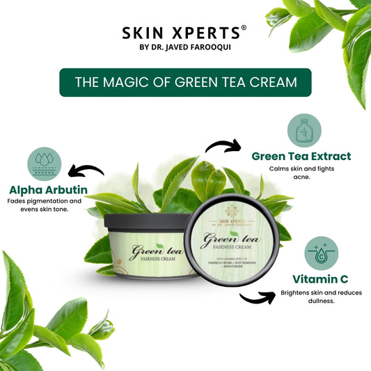 Green Tea Radiance Cream – With Alpha Arbutin & Vitamin C