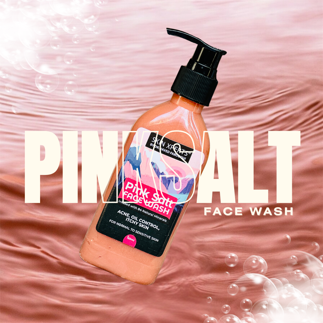 Himalayan Pink Salt Face Wash with Grapeseed & Chamomile